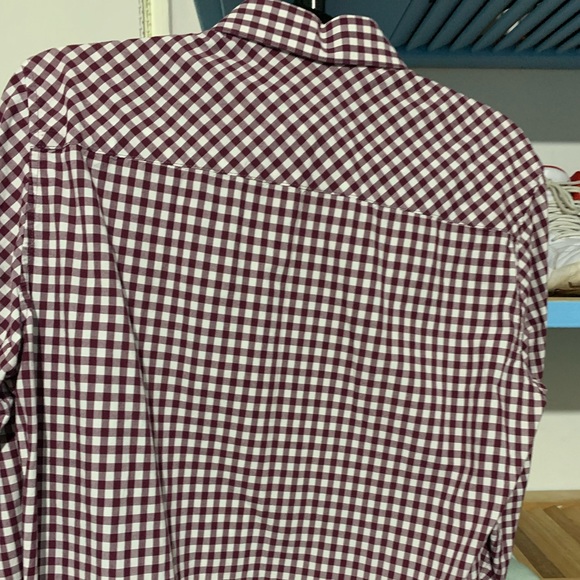 Shirt square red white medium - Picture 2 of 3